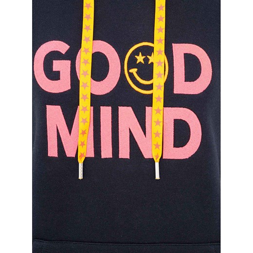 Zwillingsherz Bluza &quot;Good Mind&quot; w kolorze granatowym Zwillingsherz XXL Limango Polska promocja