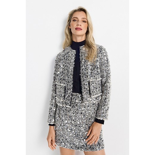 Rich &amp; Royal Blezer w kolorze szarym Rich & Royal 38 wyprzedaż Limango Polska