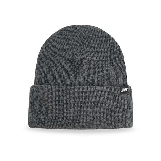 New Balance Czapka LAH43010GT Szary ze sklepu MODIVO w kategorii Czapki zimowe damskie - zdjęcie 187256649