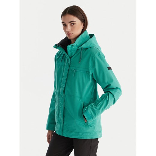 Roxy Kurtka narciarska ERJTJ03530 Zielony Regular Fit - id: 0000305648679 - marki ROXY - 187256679 Roxy Kurtka narciarska ERJTJ03530 Zielony Regular Fit ze sklepu MODIVO w kategorii Kurtki damskie - zdjęcie 187256679