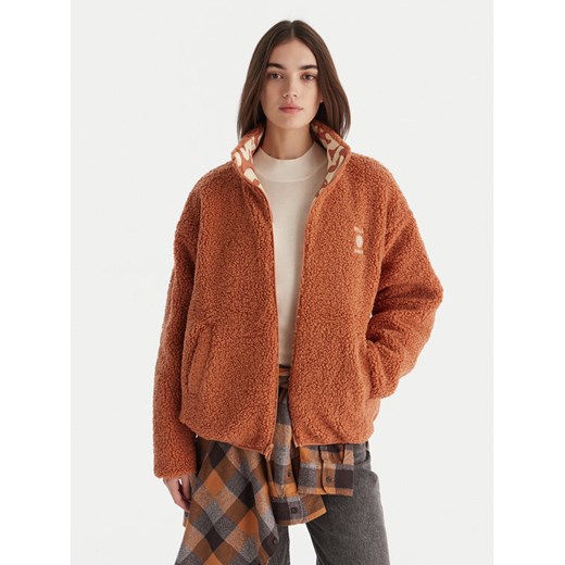 Billabong Kożuch EBJJK00169 Brązowy Regular Fit ze sklepu MODIVO w kategorii Kożuchy - zdjęcie 187256685