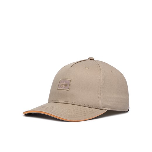 Alpha Industries Czapka z daszkiem 146900 Brązowy ze sklepu MODIVO w kategorii Czapki z daszkiem męskie - zdjęcie 187256708