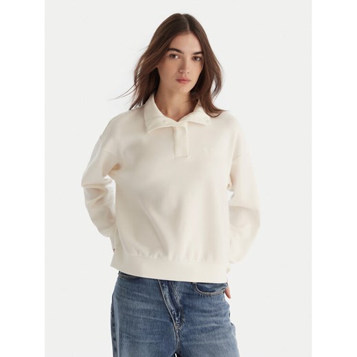 Roxy Bluza Rise & Vibe Sweet Fleece ERJFT05012 Biały Relaxed Fit - id: 0000305646293 - marki ROXY - 187256709 Roxy Bluza Rise & Vibe Sweet Fleece ERJFT05012 Biały Relaxed Fit ze sklepu MODIVO w kategorii Bluzy damskie - zdjęcie 187256709