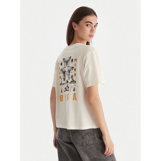 RVCA T-Shirt EVJZT00164 Biały Reglan Fit - id: 0000305690548 - marki RVCA - 187256719 RVCA T-Shirt EVJZT00164 Biały Reglan Fit ze sklepu MODIVO w kategorii Bluzki damskie - zdjęcie 187256719