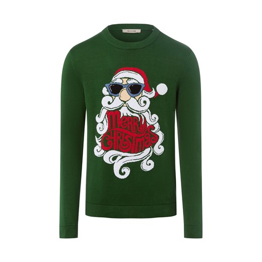 Only&Sons Męski sweter z dzianiny Mężczyźni Bawełna jodłowy wzorzysty ze sklepu vangraaf w kategorii Swetry męskie - zdjęcie 187257447