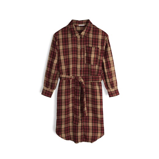 GATE Koszulowa sukienka w kratę 34 ze sklepu gateshop w kategorii Sukienki - zdjęcie 187257555