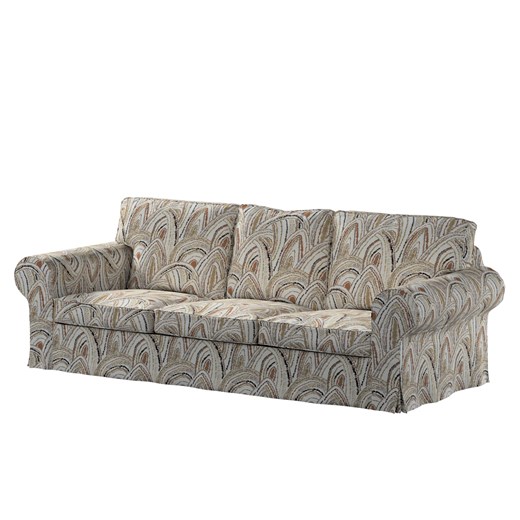 Pokrowiec na sofę Ektorp 3-osobową, rozkładaną ze sklepu dekoria.pl w kategorii Pokrowce na kanapy i fotele - zdjęcie 187257685