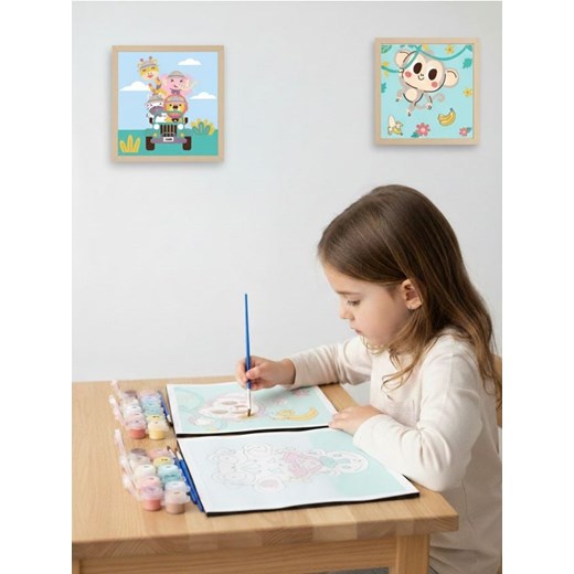 Sinsay - Zestaw do malowania po numerach 2 pack - wielobarwny - id: 022JF-MLC - marki Sinsay - 187259056 Sinsay - Zestaw do malowania po numerach 2 pack - wielobarwny ze sklepu Sinsay w kategorii Zabawki - zdjęcie 187259056