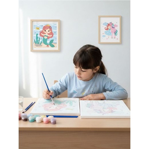 Sinsay - Zestaw do malowania po numerach 2 pack - wielobarwny - id: 023JF-MLC - marki Sinsay - 187259057 Sinsay - Zestaw do malowania po numerach 2 pack - wielobarwny ze sklepu Sinsay w kategorii Zabawki - zdjęcie 187259057