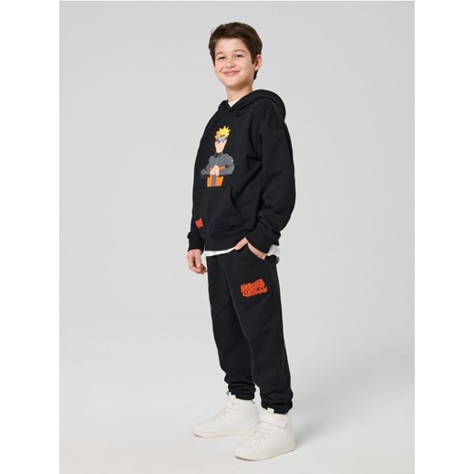 Sinsay - Spodnie dresowe jogger Naruto - czarny - id: 501DN-99X - marki Sinsay - 187259116 Sinsay - Spodnie dresowe jogger Naruto - czarny ze sklepu Sinsay w kategorii Spodnie chłopięce - zdjęcie 187259116