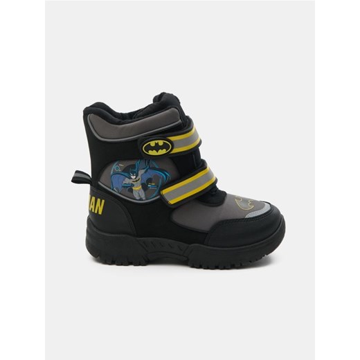 Sinsay - Śniegowce ocieplane z odblaskowymi elementami Batman - czarny - id: 609GE-99X - marki Sinsay - 187259127 Sinsay - Śniegowce ocieplane z odblaskowymi elementami Batman - czarny ze sklepu Sinsay w kategorii Buty zimowe dziecięce - zdjęcie 187259127