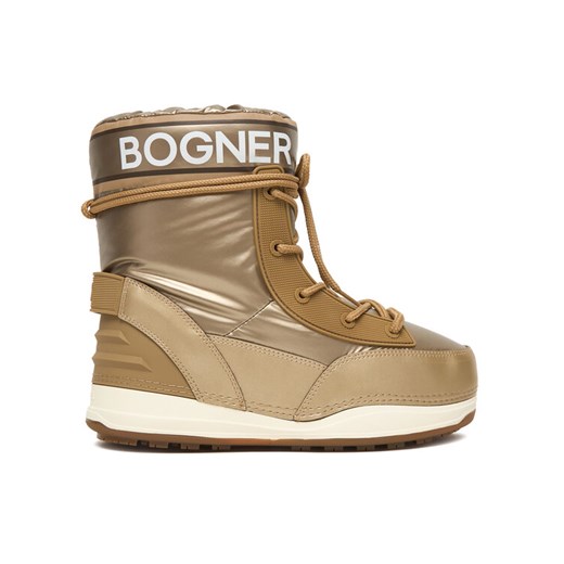 Śniegowce Bogner La Plagne 14 A 32547014 Beżowy ze sklepu eobuwie.pl w kategorii Śniegowce damskie - zdjęcie 187259347