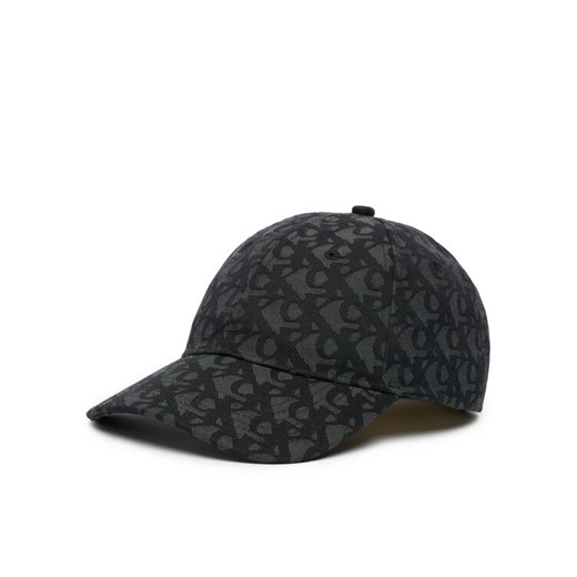 Czapka z daszkiem Calvin Klein Logo Jacquard LV04G5066G Czarny ze sklepu eobuwie.pl w kategorii Czapki z daszkiem męskie - zdjęcie 187259399