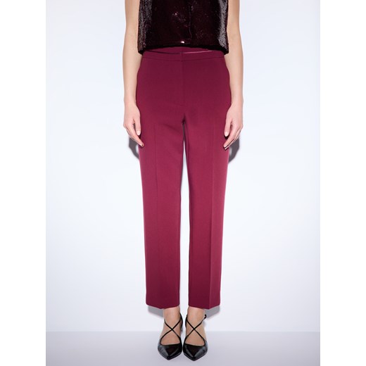 Mohito - Spodnie z prostą nogawką - kasztanowy Mohito 34 Mohito