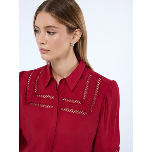 Mohito - Koszula z lyocellem - czerwony Mohito 40 Mohito