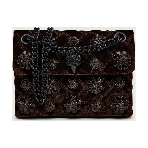 Kurt Geiger Torebka na ramię VELVET MINI KENSINGTON ze sklepu Gomez Fashion Store w kategorii Kopertówki - zdjęcie 187260669