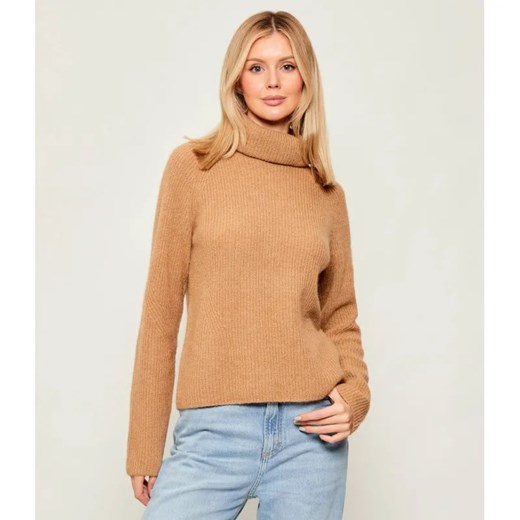 BOSS ORANGE Wełniany golf C_Falodina | Regular Fit - id: BO255W000020260 - marki BOSS HUGO BOSS - 187260789 BOSS ORANGE Wełniany golf C_Falodina | Regular Fit ze sklepu Gomez Fashion Store w kategorii Swetry damskie - zdjęcie 187260789