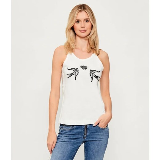 Pinko Top | Regular Fit - id: PI254W000066005 - marki Pinko - 187260846 Pinko Top | Regular Fit ze sklepu Gomez Fashion Store w kategorii Bluzki damskie - zdjęcie 187260846