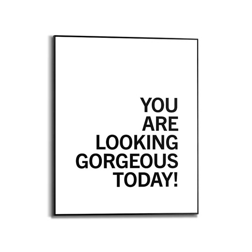 Orangewallz Druk artystyczny "Gorgeous" w ramce - 40 x 50 cm - id: 11004594 - marki Orangewallz - 187261817 Orangewallz Druk artystyczny "Gorgeous" w ramce - 40 x 50 cm ze sklepu Limango Polska w kategorii Obrazy - zdjęcie 187261817