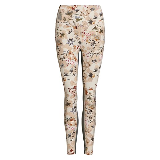 Rethinkit Legginsy sportowe "Beths" w kolorze beżowym ze wzorem - id: 13636751 - marki Rethinkit - 187261847 Rethinkit Legginsy sportowe "Beths" w kolorze beżowym ze wzorem ze sklepu Limango Polska w kategorii Spodnie damskie - zdjęcie 187261847