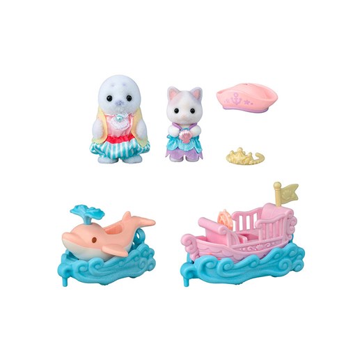 Sylvanian Families Akcesoria dla lalek "Amusement park - Wave ride" - 3+ - id: 17830351 - marki Sylvanian Families - 187262478 Sylvanian Families Akcesoria dla lalek "Amusement park - Wave ride" - 3+ ze sklepu Limango Polska w kategorii Zabawki - zdjęcie 187262478