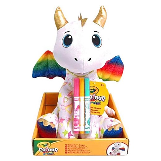 Crayola Zestaw kreatywny "Color me plush - Dragon" - 3+ - id: 17834567 - marki Crayola - 187262526 Crayola Zestaw kreatywny "Color me plush - Dragon" - 3+ ze sklepu Limango Polska w kategorii Zabawki - zdjęcie 187262526