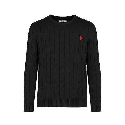 U.S. Polo Assn. Sweter w kolorze czarnym - id: 17868196 - marki U.S Polo Assn. - 187262626 U.S. Polo Assn. Sweter w kolorze czarnym ze sklepu Limango Polska w kategorii Swetry męskie - zdjęcie 187262626