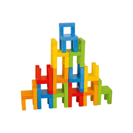 Goki Gra "Balansująca wieża z krzesełek" - 3+ - id: 4417721 - marki Goki - 187262825 Goki Gra "Balansująca wieża z krzesełek" - 3+ ze sklepu Limango Polska w kategorii Zabawki - zdjęcie 187262825