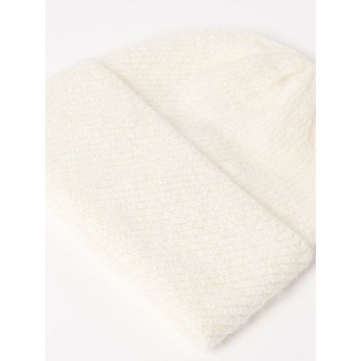 Mohito - Czapka beanie z wełną alpaki - biały Mohito ONE SIZE Mohito