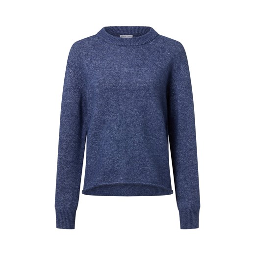 Marie Lund Damski sweter z dzianiny z zawartością wełny i alpaki Kobiety indygo marmurkowy - id: 781678-0006-09900 - marki Marie Lund - 187263128 Marie Lund Damski sweter z dzianiny z zawartością wełny i alpaki Kobiety indygo marmurkowy ze sklepu vangraaf w kategorii Swetry damskie - zdjęcie 187263128