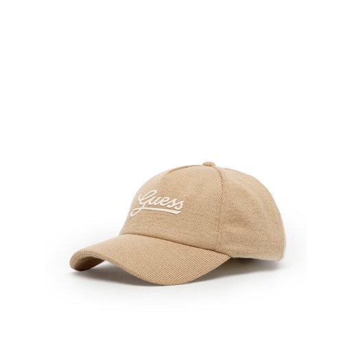 Czapka z daszkiem Guess AW5182 WOL01 Beżowy ze sklepu eobuwie.pl w kategorii Czapki z daszkiem damskie - zdjęcie 187263385