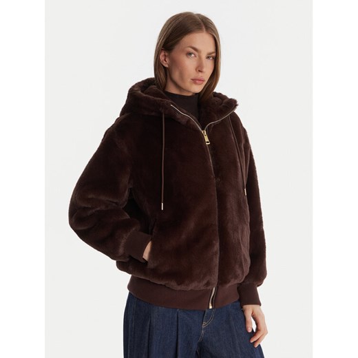 Guess Futro W5BL66 W3890 Brązowy Regular Fit - id: 0000305463173 - marki Guess - 187264005 Guess Futro W5BL66 W3890 Brązowy Regular Fit ze sklepu MODIVO w kategorii Futra damskie - zdjęcie 187264005