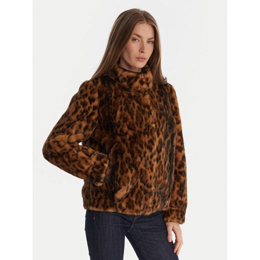 Guess Futro W5BL65 W3900 Brązowy Regular Fit - id: 0000305463166 - marki Guess - 187264057 Guess Futro W5BL65 W3900 Brązowy Regular Fit ze sklepu MODIVO w kategorii Futra damskie - zdjęcie 187264057