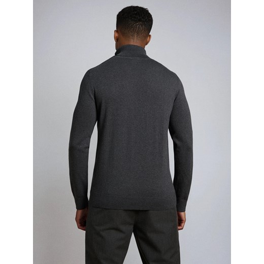 Sinsay - Klasyczny golf - szary Sinsay S Sinsay