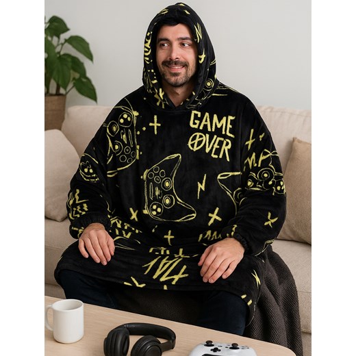 Sinsay - Bluza snuddie - zielony Sinsay One Size Sinsay