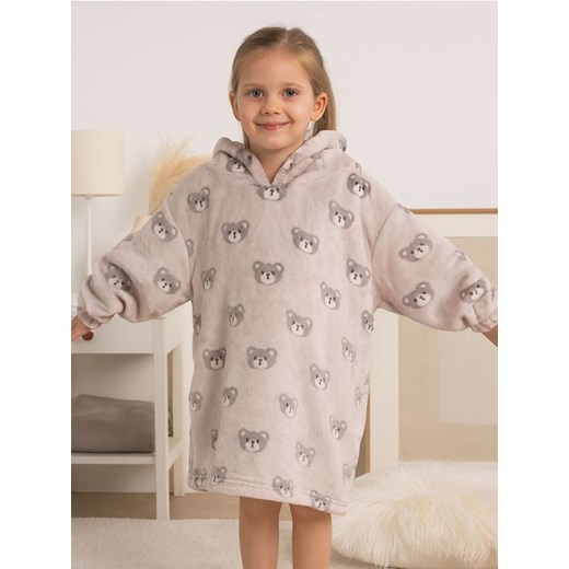 Sinsay - Bluza snuddie - beżowy - id: 036HN-80X - marki Sinsay - 187266256 Sinsay - Bluza snuddie - beżowy ze sklepu Sinsay w kategorii Bluzy dziewczęce - zdjęcie 187266256