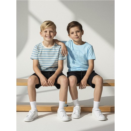 Sinsay - Koszulki z krótkim rękawem 2 pack - błękitny ze sklepu Sinsay w kategorii T-shirty chłopięce - zdjęcie 187266286