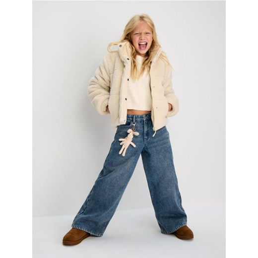 Sinsay - Ocieplane spodnie jeansowe z polarem wewnątrz - Inny ze sklepu Sinsay w kategorii Spodnie dziewczęce - zdjęcie 187266305