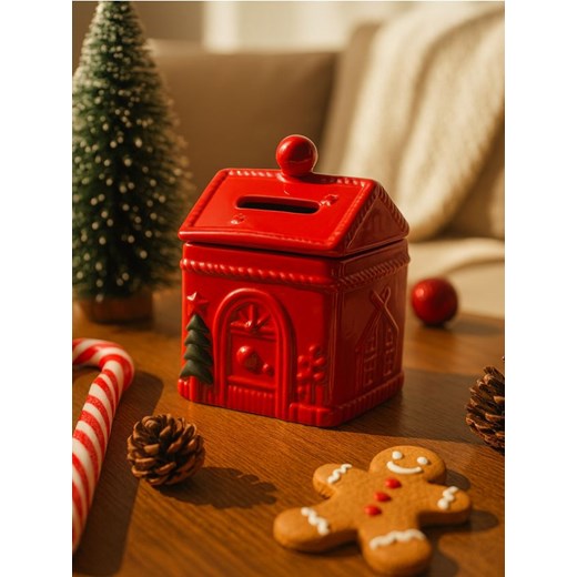 Sinsay - Dekoracja świąteczna - czerwony ze sklepu Sinsay w kategorii Dekoracje bożonarodzeniowe - zdjęcie 187266387