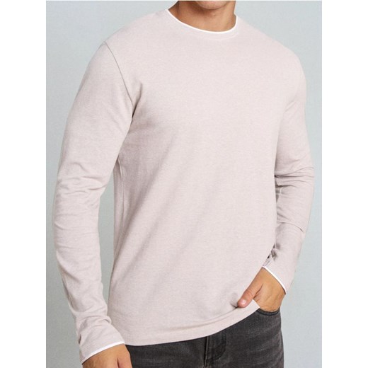 Sinsay - Koszulka z długimi rękawami - szary ze sklepu Sinsay w kategorii T-shirty męskie - zdjęcie 187266407