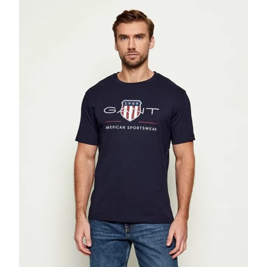 Gant T-shirt | Regular Fit ze sklepu Gomez Fashion Store w kategorii T-shirty męskie - zdjęcie 187266655
