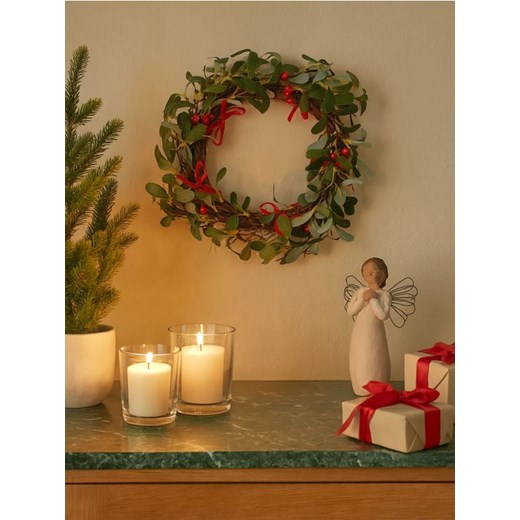 Sinsay - Świąteczny wieniec dekoracyjny - wielobarwny ze sklepu Sinsay w kategorii Dekoracje bożonarodzeniowe - zdjęcie 187267755