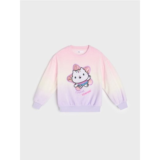 Sinsay - Bluza crewneck Gabby's Dollhouse - wielobarwny - id: 351DN-MLC - marki Sinsay - 187267756 Sinsay - Bluza crewneck Gabby's Dollhouse - wielobarwny ze sklepu Sinsay w kategorii Bluzy dziewczęce - zdjęcie 187267756