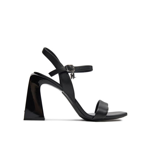 Sandały KARL LAGERFELD KL33124 Czarny ze sklepu eobuwie.pl w kategorii Sandały damskie - zdjęcie 187268255