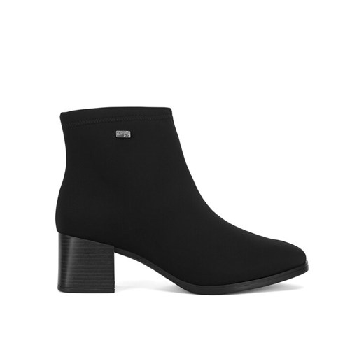 Botki Remonte D0V77-00 Czarny ze sklepu eobuwie.pl w kategorii Botki - zdjęcie 187268269