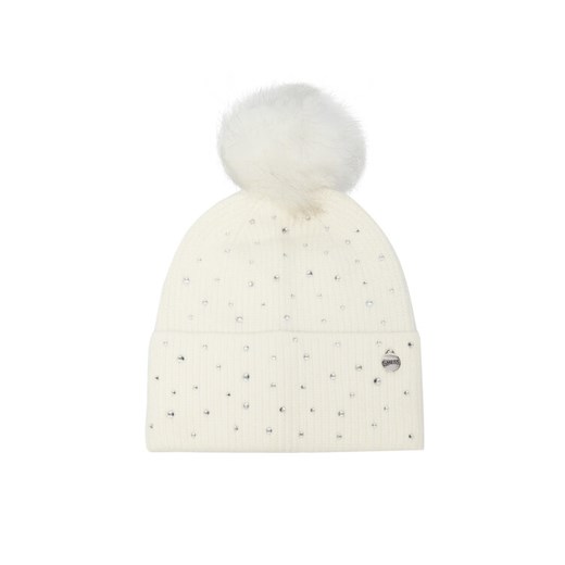 Czapka Guess AW5213 POL01 Biały ze sklepu eobuwie.pl w kategorii Czapki zimowe damskie - zdjęcie 187268305