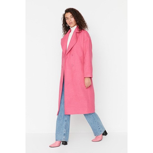 trendyol Płaszcz zimowy w kolorze różowym Trendyol 42 Limango Polska okazyjna cena