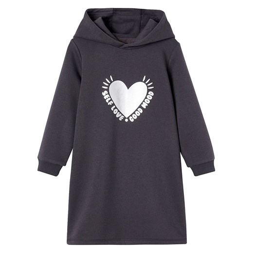 vertbaudet Sukienka w kolorze antracytowym Vertbaudet 116 Limango Polska wyprzedaż