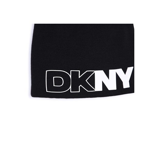 DKNY Czapka w kolorze czarnym 116-152 Limango Polska wyprzedaż