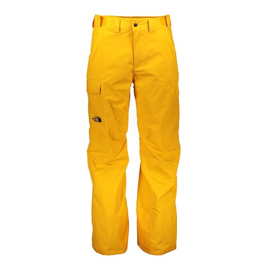 The North Face Spodnie narciarskie &quot;Freedom&quot; w kolorze żółtym The North Face S okazja Limango Polska